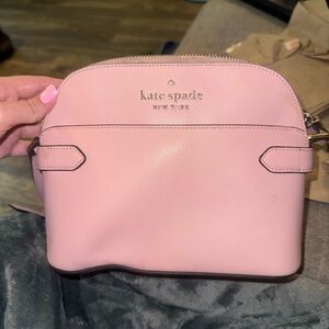 Kate Spade Pink Crossbody Bag with Dome Shape